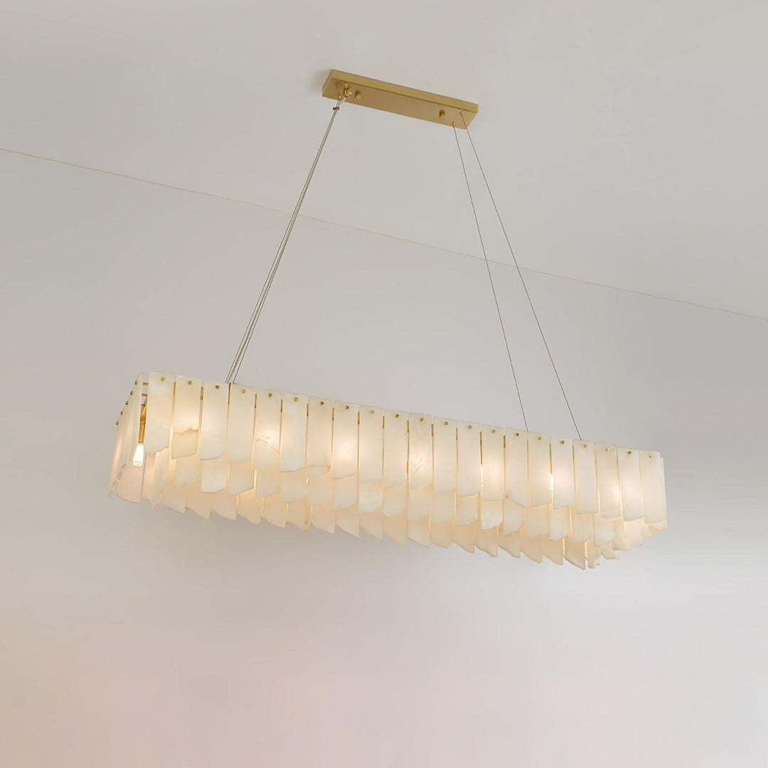 Alabaster Cascade Tiered Chandelier - Vakkerlight