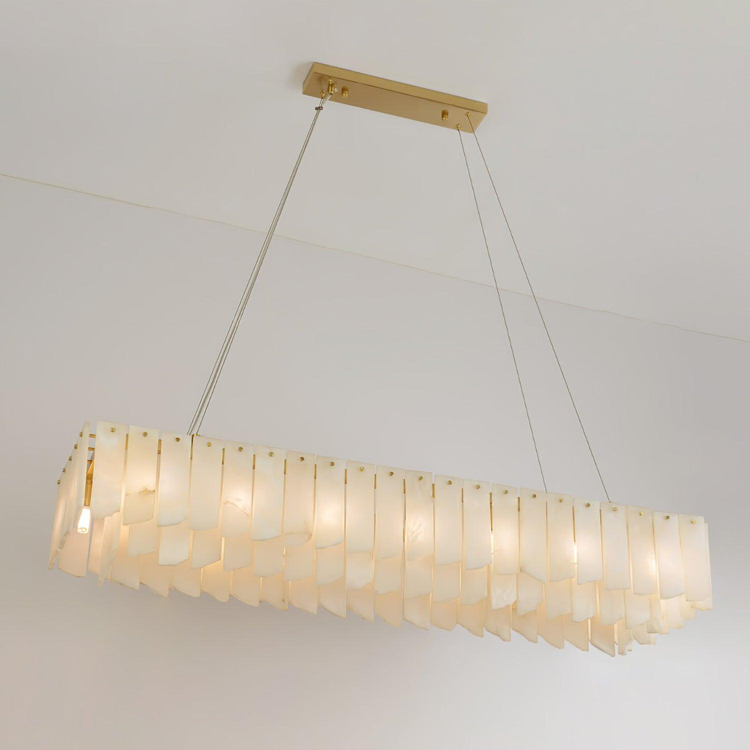 Alabaster Cascade Tiered Chandelier - Vakkerlight