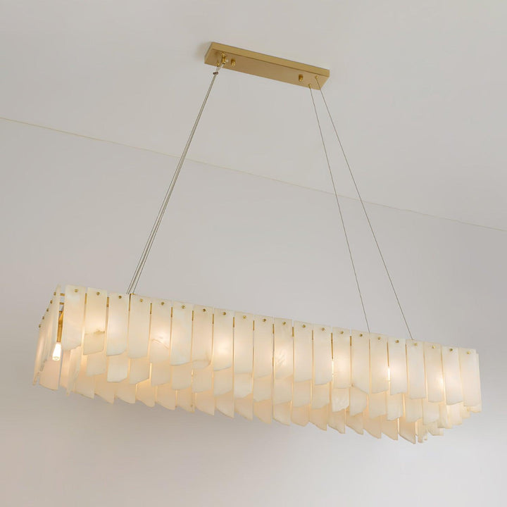 Alabaster Cascade Tiered Chandelier - Vakkerlight