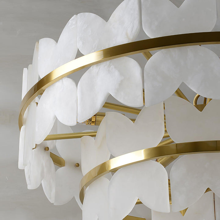 Alabaster Cloudscape Chandelier - Vakkerlight