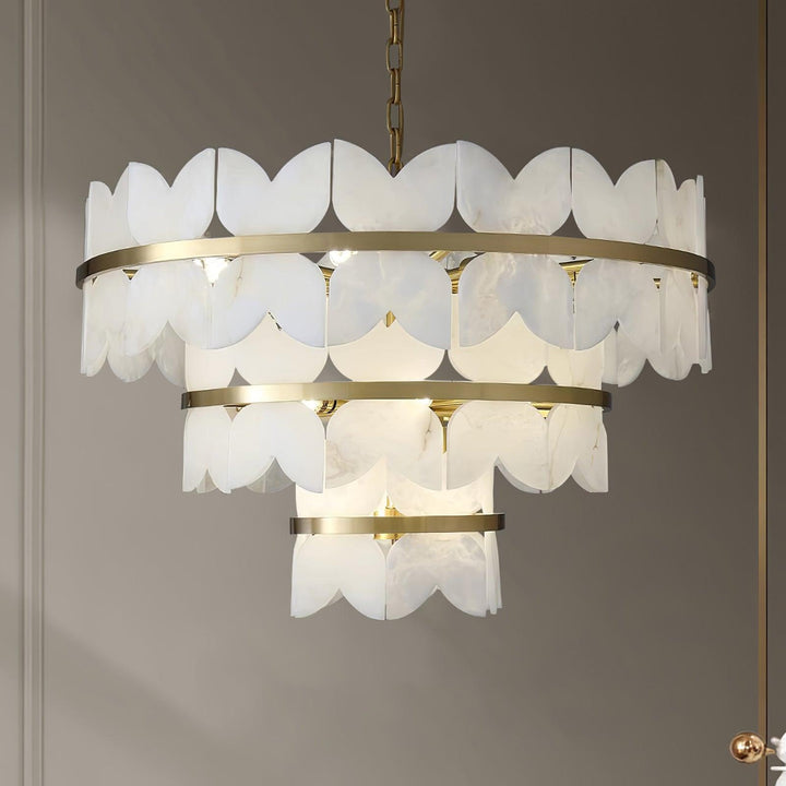 Alabaster Cloudscape Chandelier - Vakkerlight