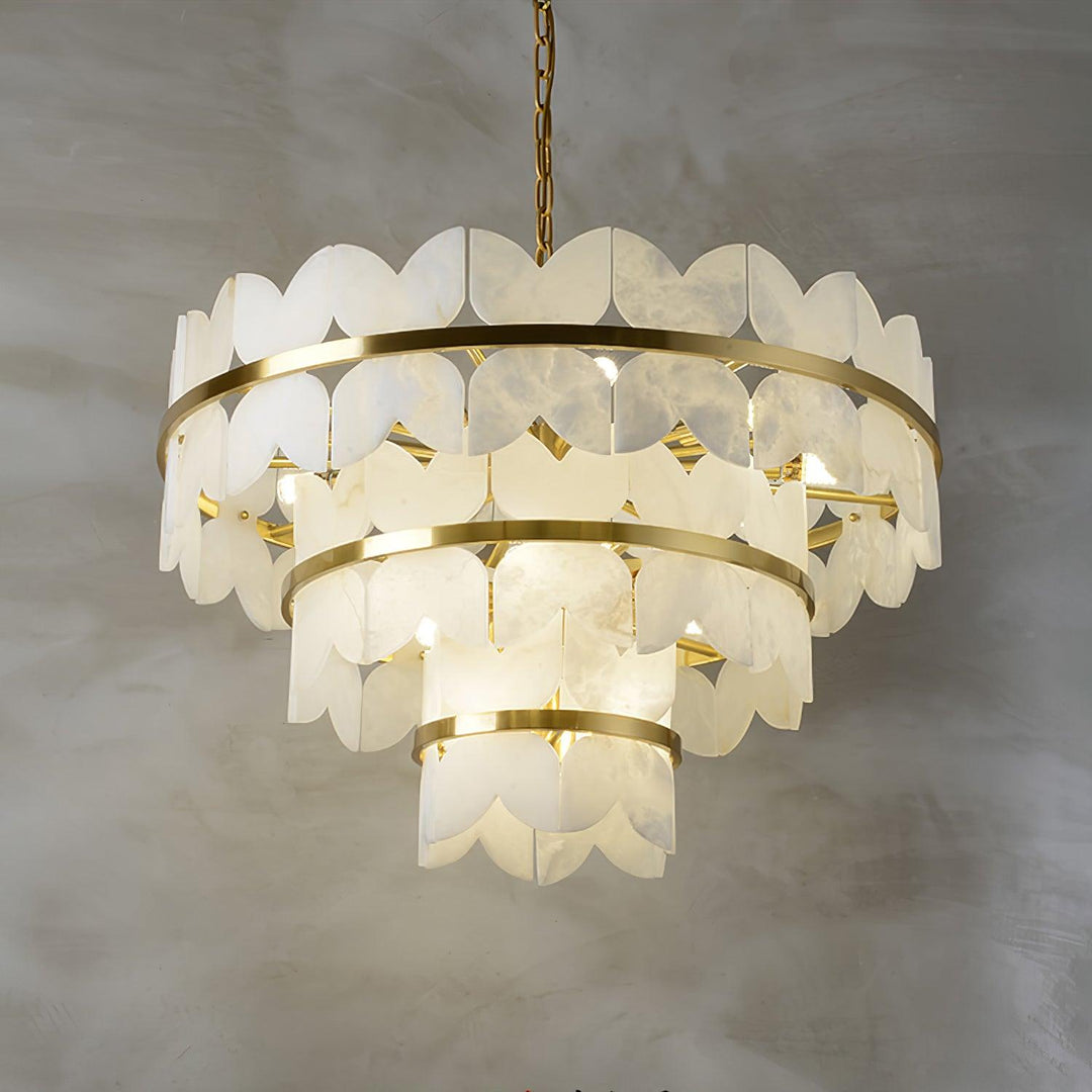 Alabaster Cloudscape Chandelier - Vakkerlight