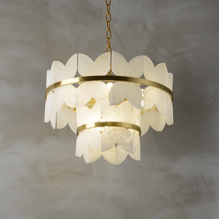 Alabaster Cloudscape Chandelier - Vakkerlight