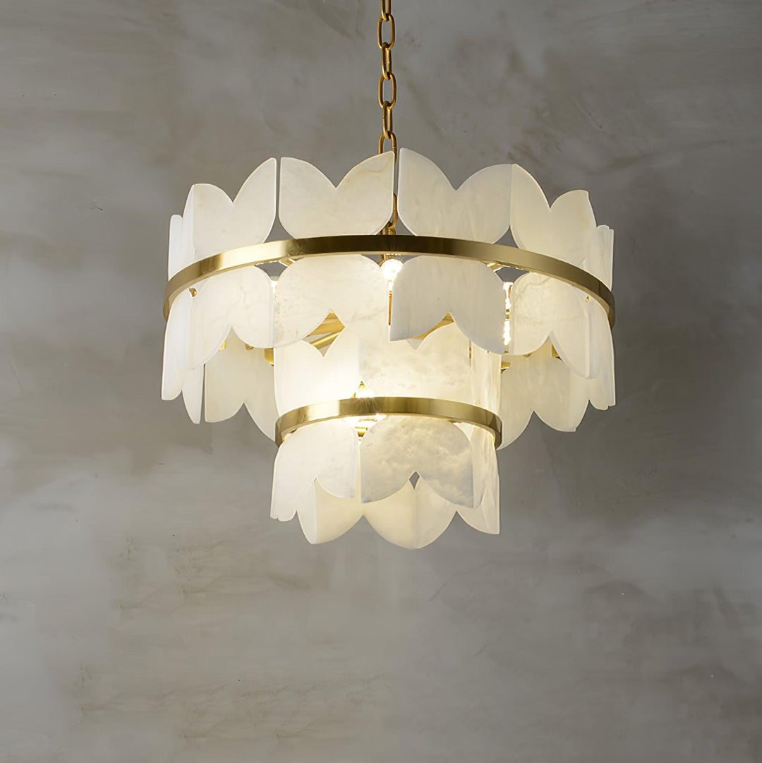 Alabaster Cloudscape Chandelier - Vakkerlight