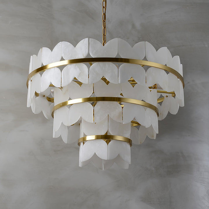 Alabaster Cloudscape Chandelier - Vakkerlight