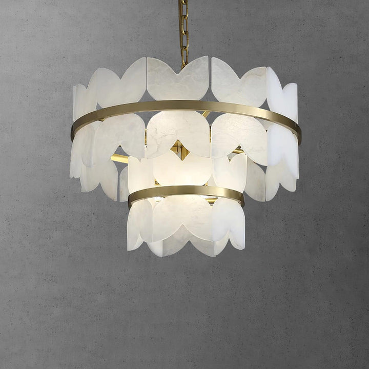 Alabaster Cloudscape Chandelier - Vakkerlight