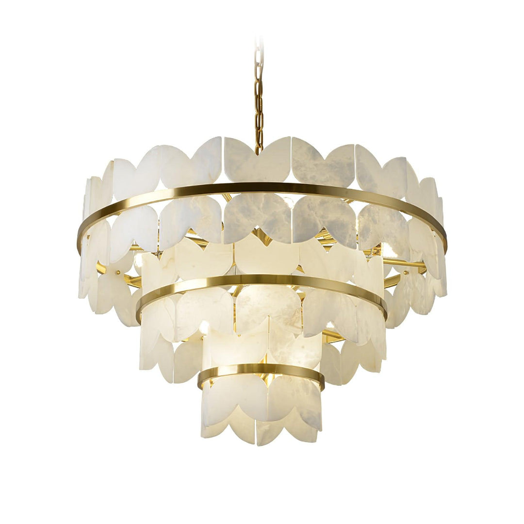 Alabaster Cloudscape Chandelier - Vakkerlight