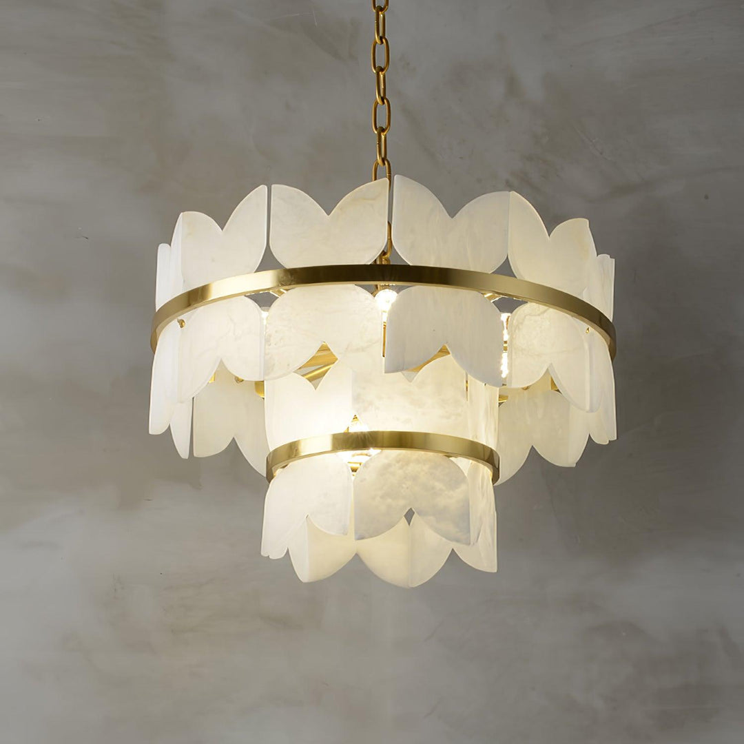 Alabaster Cloudscape Chandelier - Vakkerlight