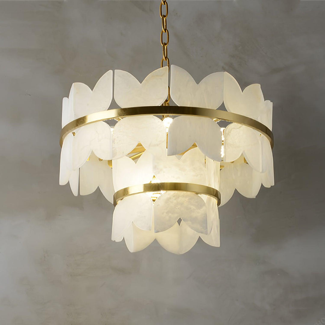 Alabaster Cloudscape Chandelier - Vakkerlight