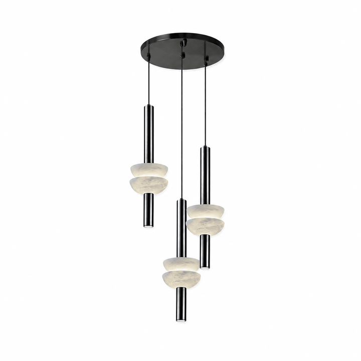 Alabaster Column Pendant Lamp - Vakkerlight