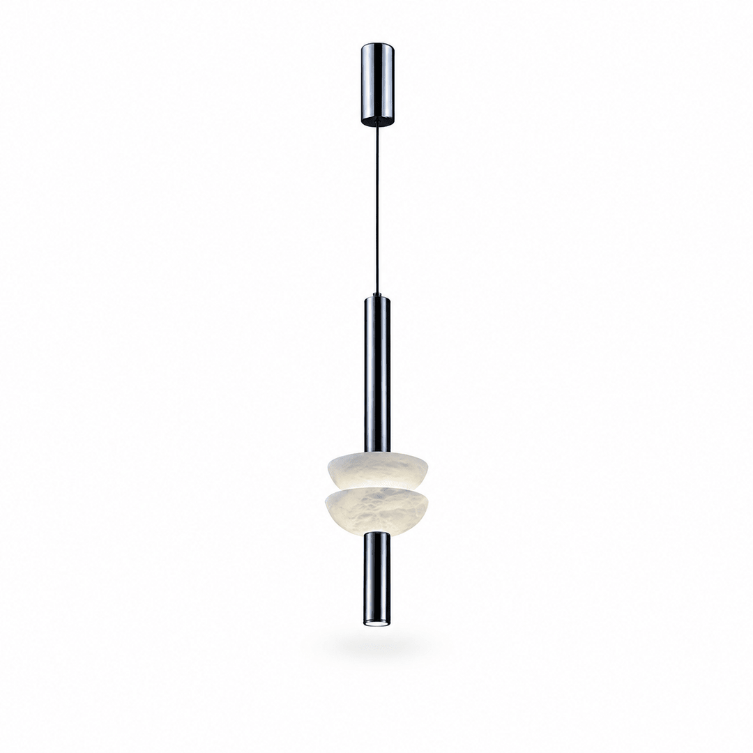 Alabaster Column Pendant Lamp - Vakkerlight