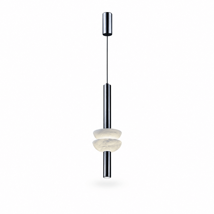 Alabaster Column Pendant Lamp - Vakkerlight