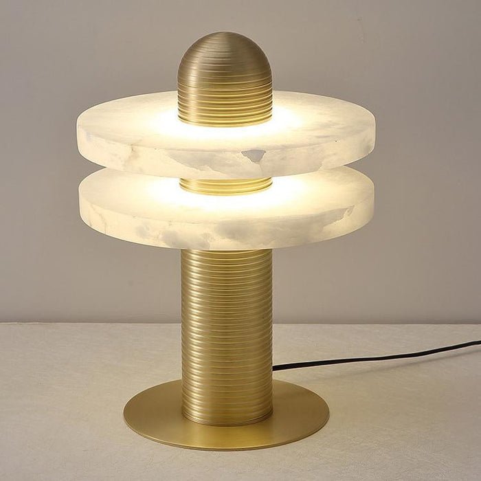 Alabaster Comet Table Lamp - Vakkerlight