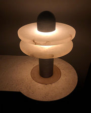 Alabaster Comet Table Lamp - Vakkerlight