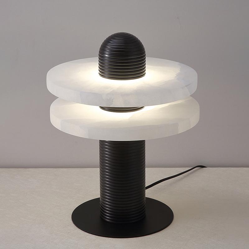 Alabaster Comet Table Lamp - Vakkerlight