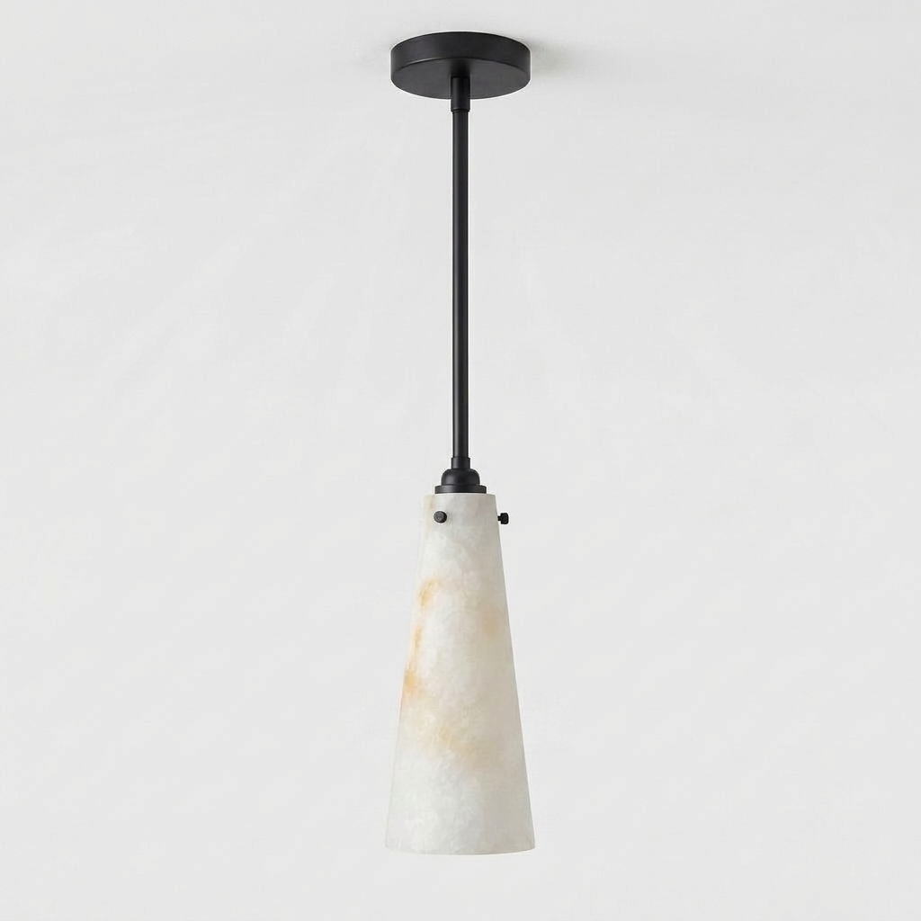Solenne Alabaster Cluster Pendant Light