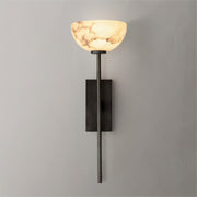 Alabaster Cup Wandlampe