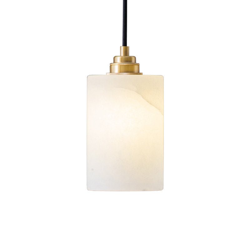 Alabaster Cylinder Cluster Chandelier - Vakkerlight