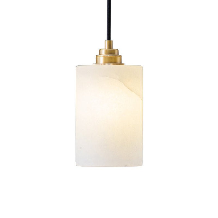 Alabaster Cylinder Cluster Chandelier - Vakkerlight