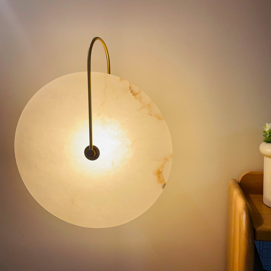 Alabaster LED Wall Lamp - Vakkerlight