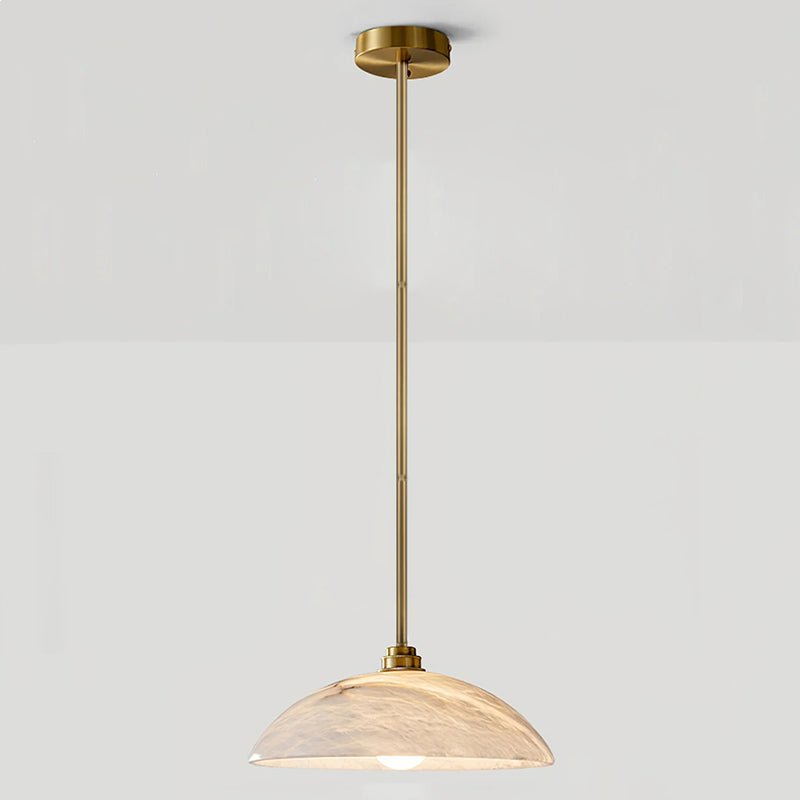 Alabaster Dome Pendant Lamp - Vakkerlight