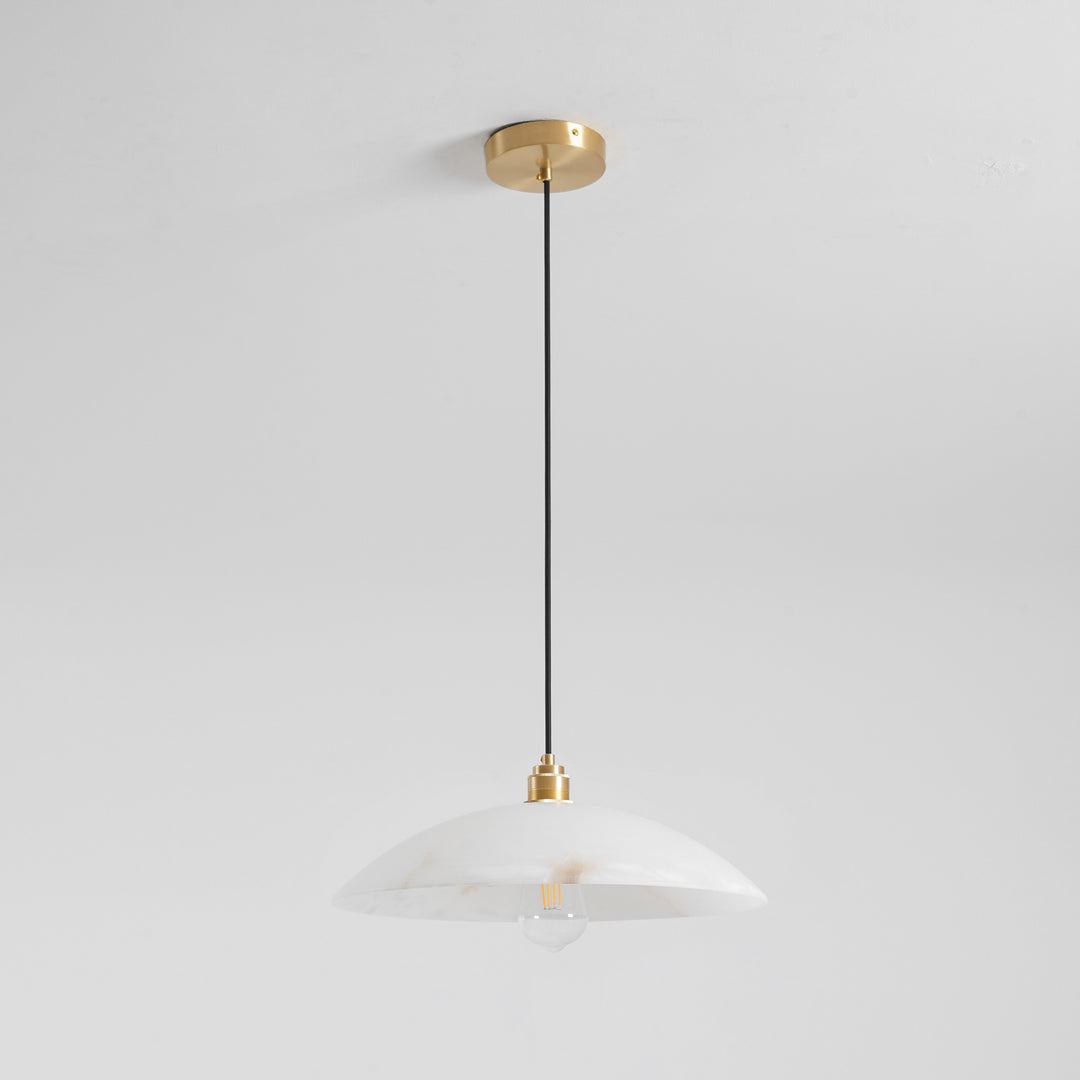 Alabaster Dome Swag Pendant Lamp - Vakkerlight