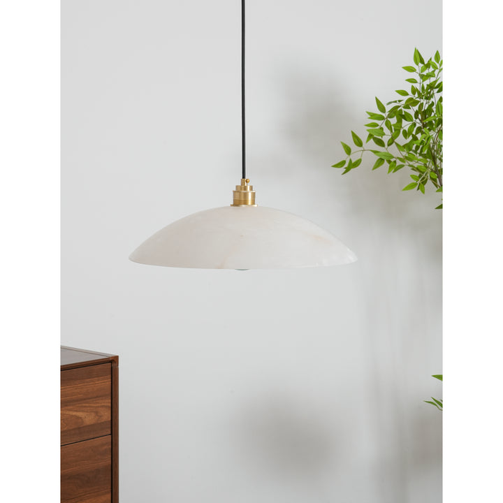 Alabaster Dome Swag Pendant Lamp - Vakkerlight