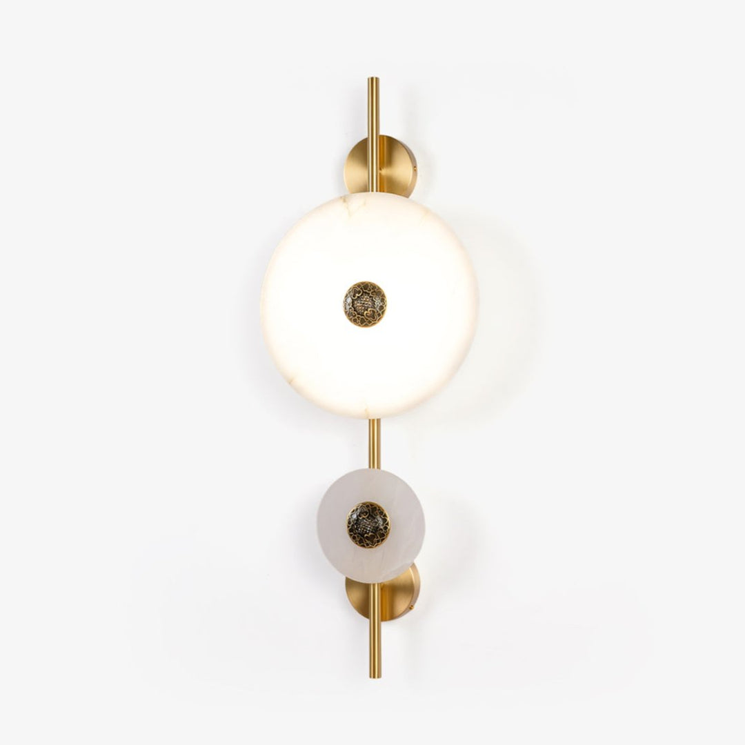 Alabaster Eclipse Wall Light - Vakkerlight