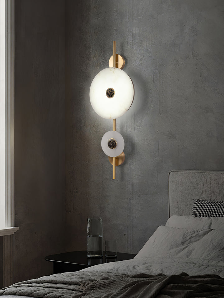 Alabaster Eclipse Wall Light - Vakkerlight