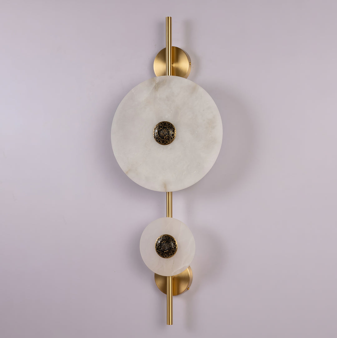 Alabaster Eclipse Wall Light - Vakkerlight