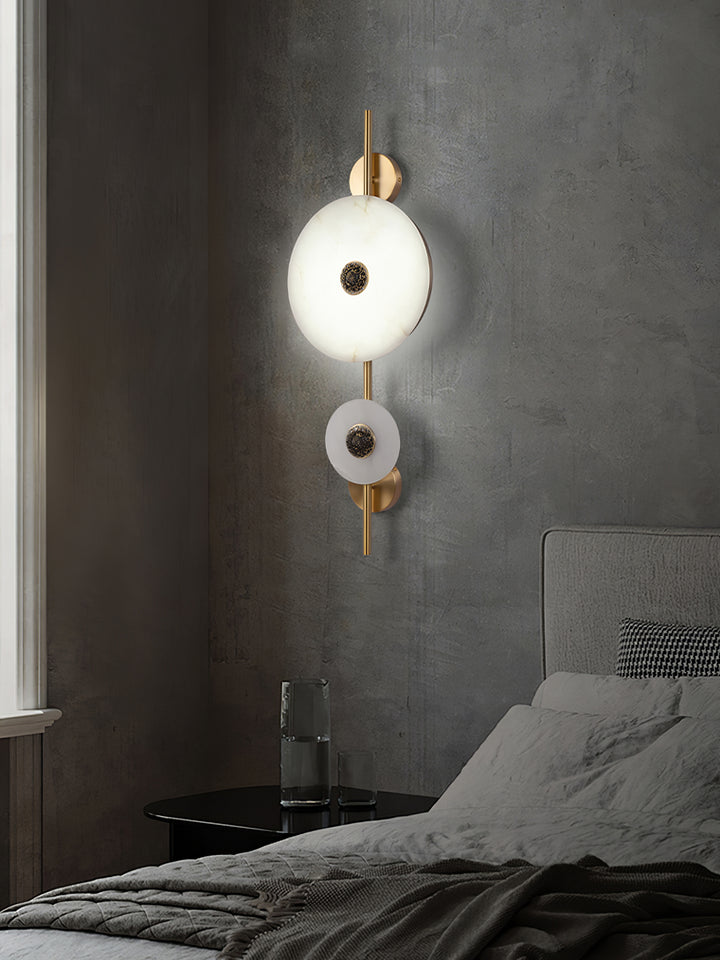 Alabaster Eclipse Wall Light - Vakkerlight