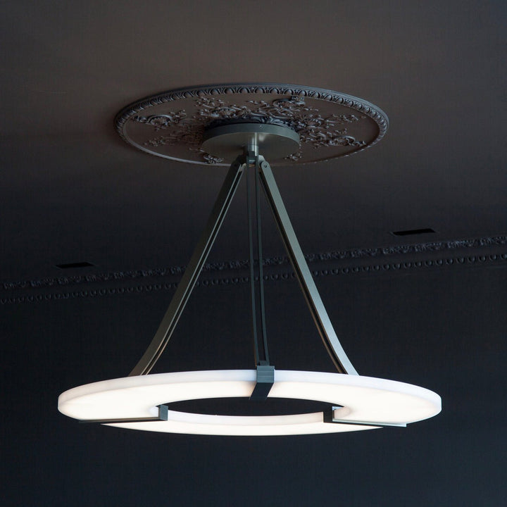 Alabaster Halo Pendant Light - Vakkerlight