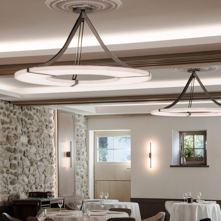 Alabaster Halo Pendant Light - Vakkerlight