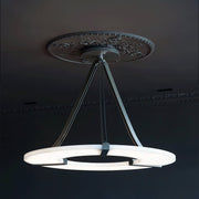 Alabaster Halo Pendant Light - Vakkerlight