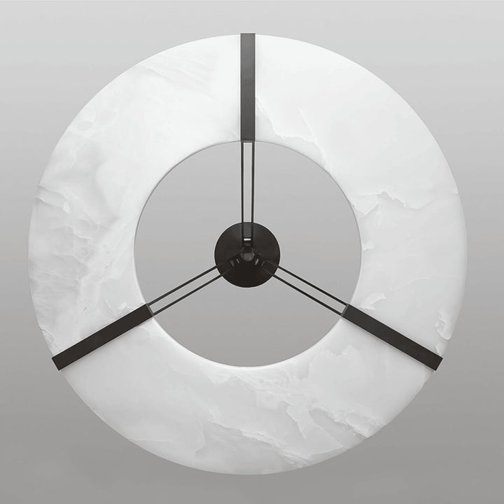 Alabaster Halo Pendant Light - Vakkerlight