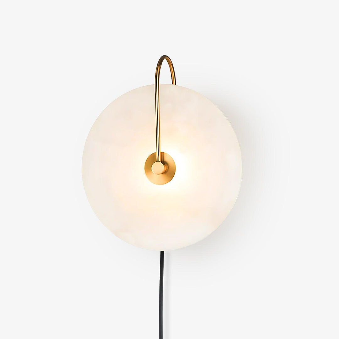 Alabaster LED Plug-In Wall Lamp - Vakkerlight