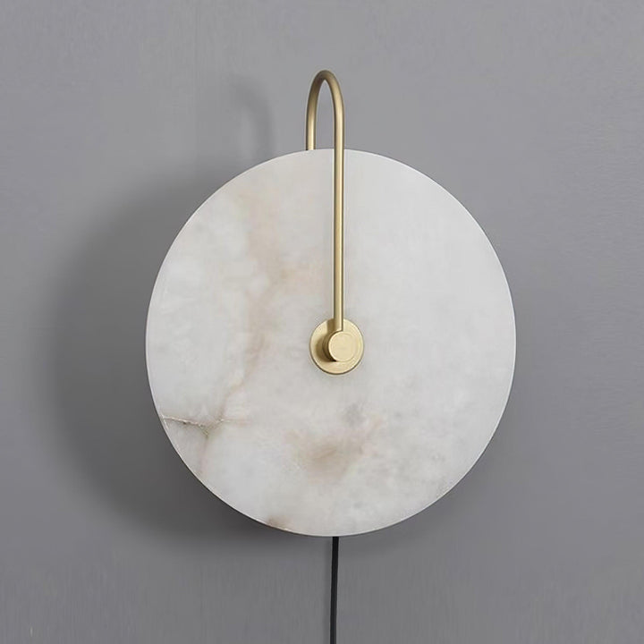 Alabaster LED Plug-In Wall Lamp - Vakkerlight