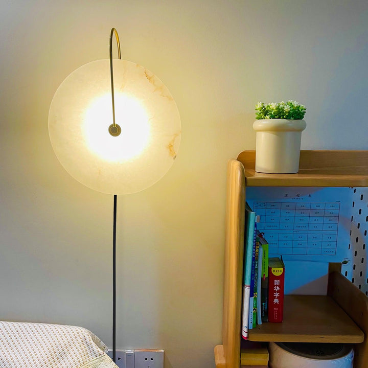 Alabaster LED Plug-In Wall Lamp - Vakkerlight