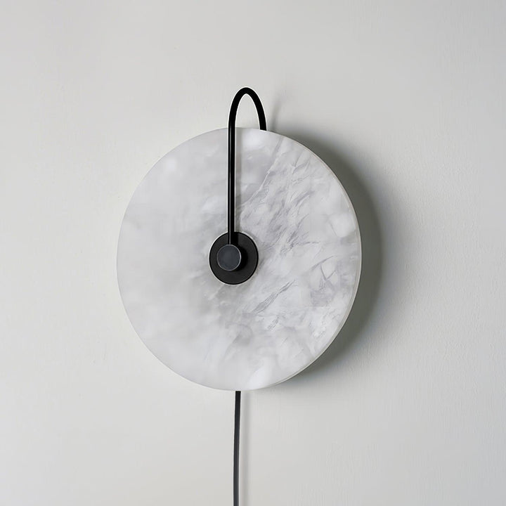 Alabaster LED Plug-In Wall Lamp - Vakkerlight