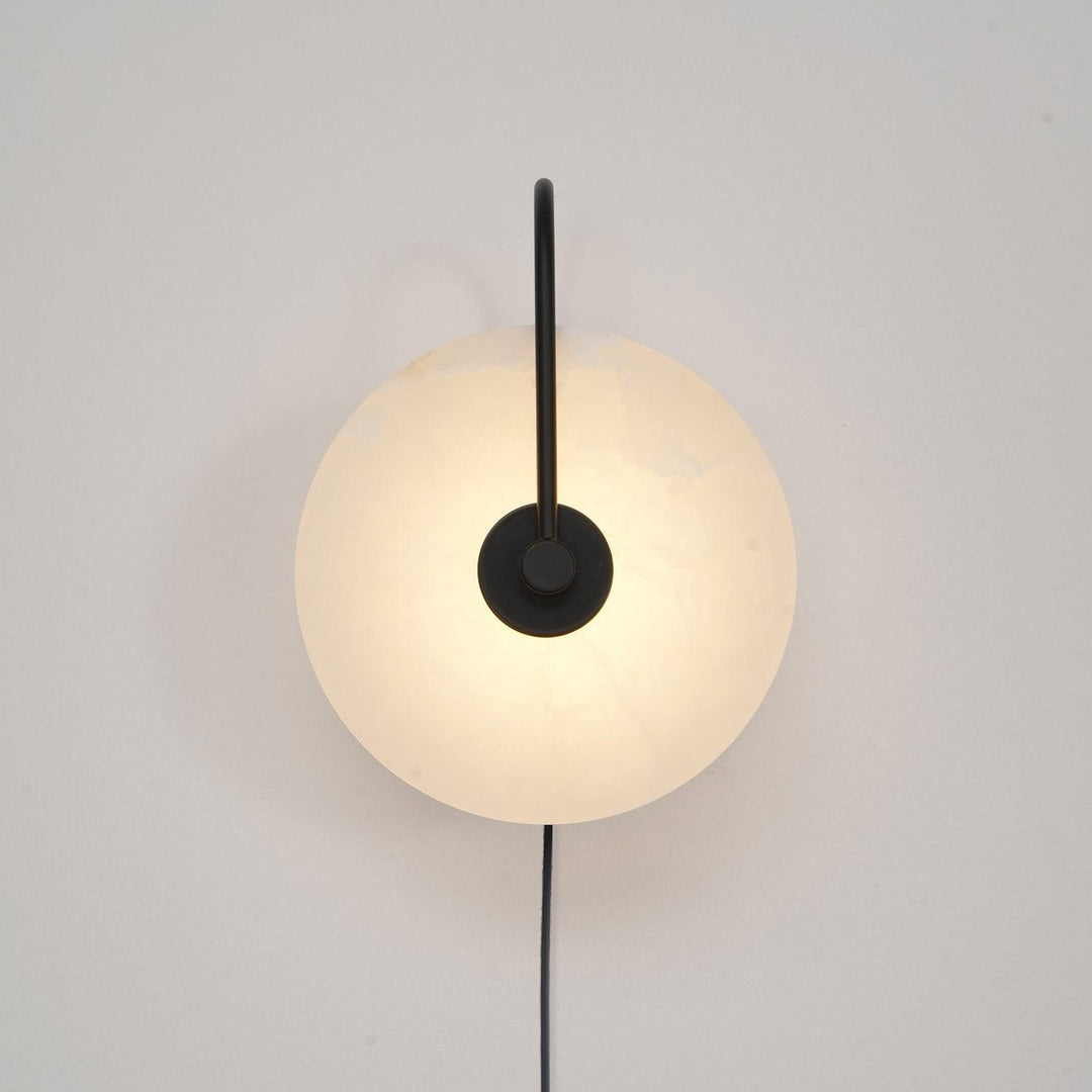 Alabaster LED Plug-In Wall Lamp - Vakkerlight