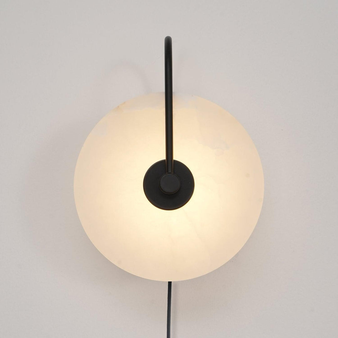 Alabaster LED Plug-In Wall Lamp - Vakkerlight