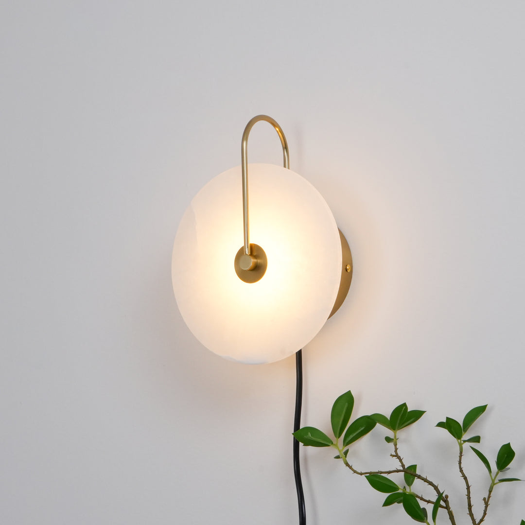 Albasten LED plug-in wandlamp