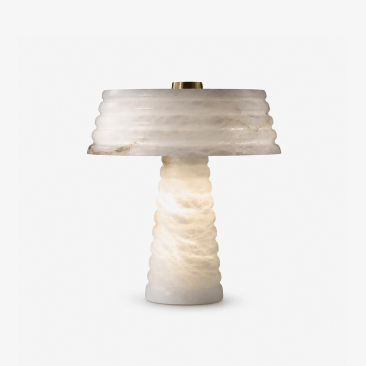 Alabaster Layered Table Lamp - Vakkerlight