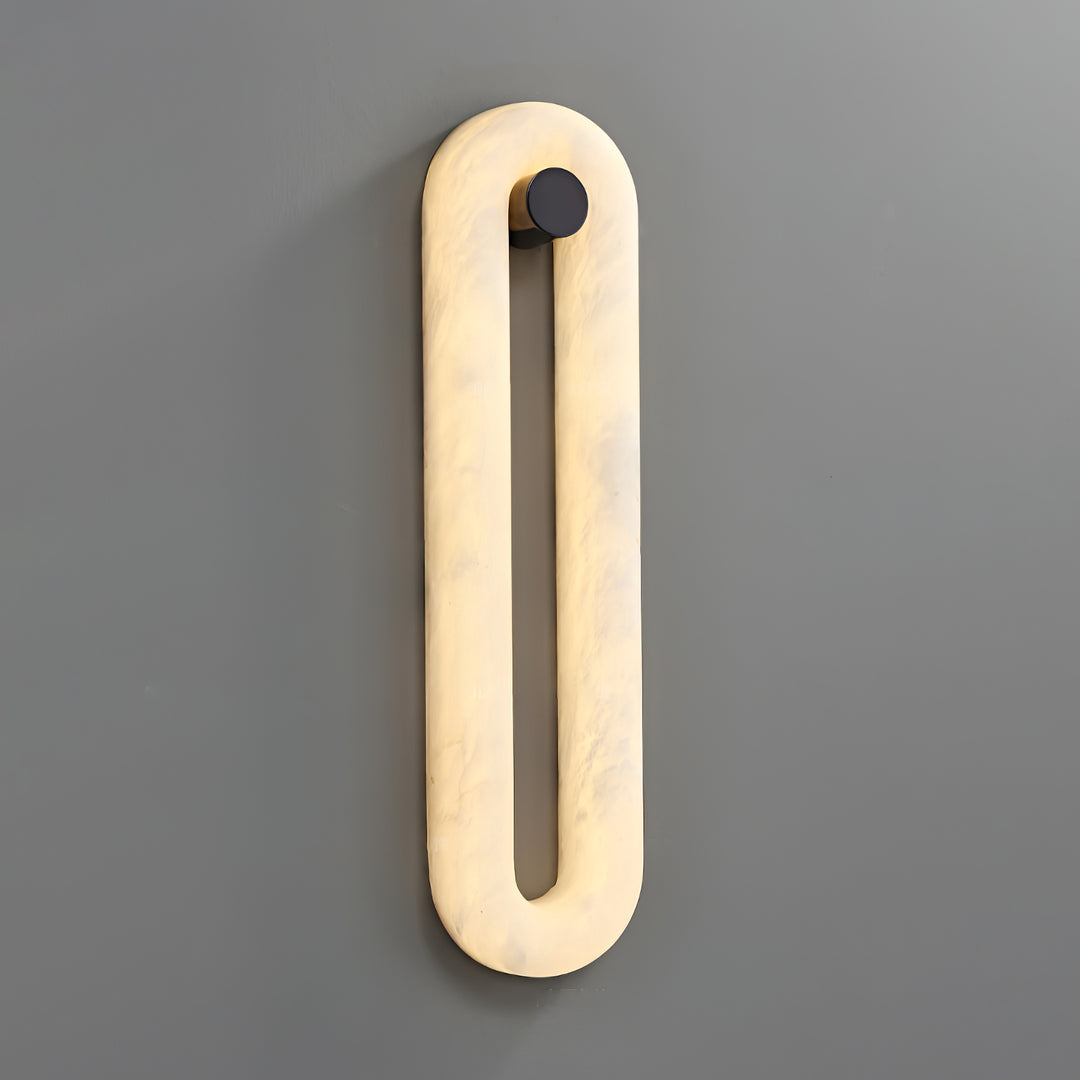 Alabaster Loop Wall Light - Vakkerlight