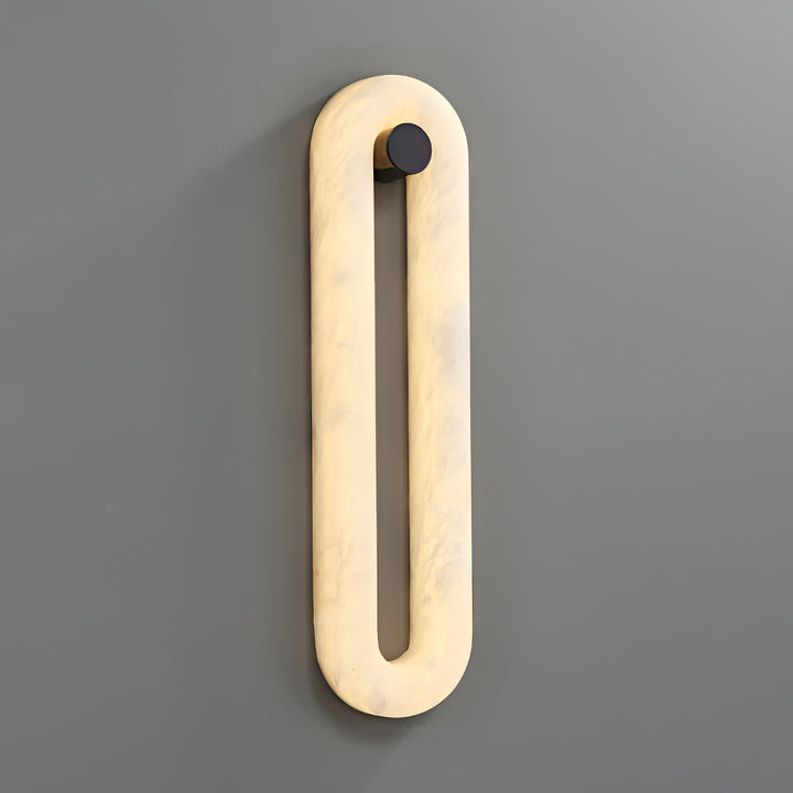 Alabaster Loop Wall Light - Vakkerlight