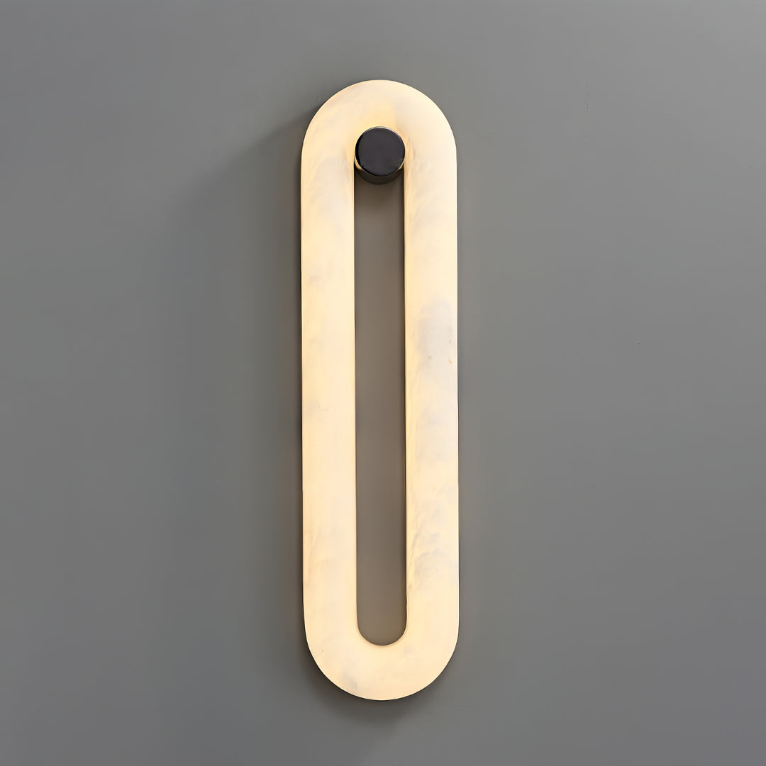 Alabaster Loop Wall Light - Vakkerlight