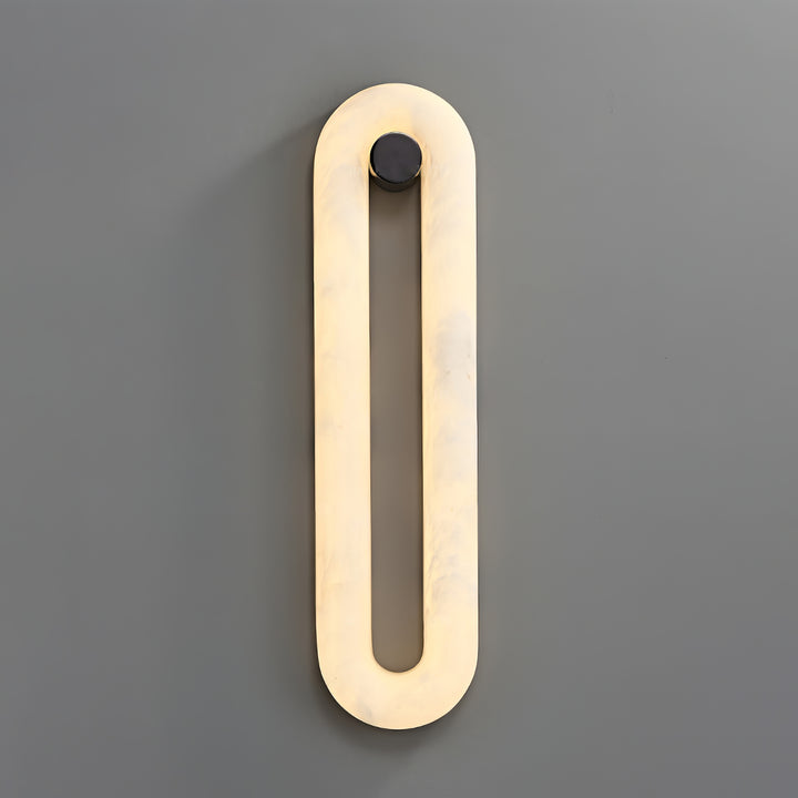 Alabaster Loop Wall Light - Vakkerlight