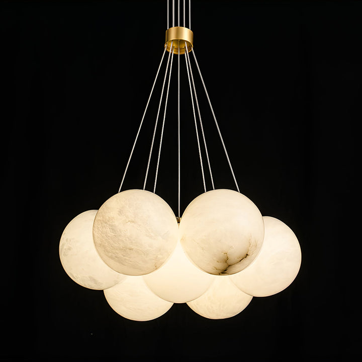Alabaster Balls Chandelier - Vakkerlight