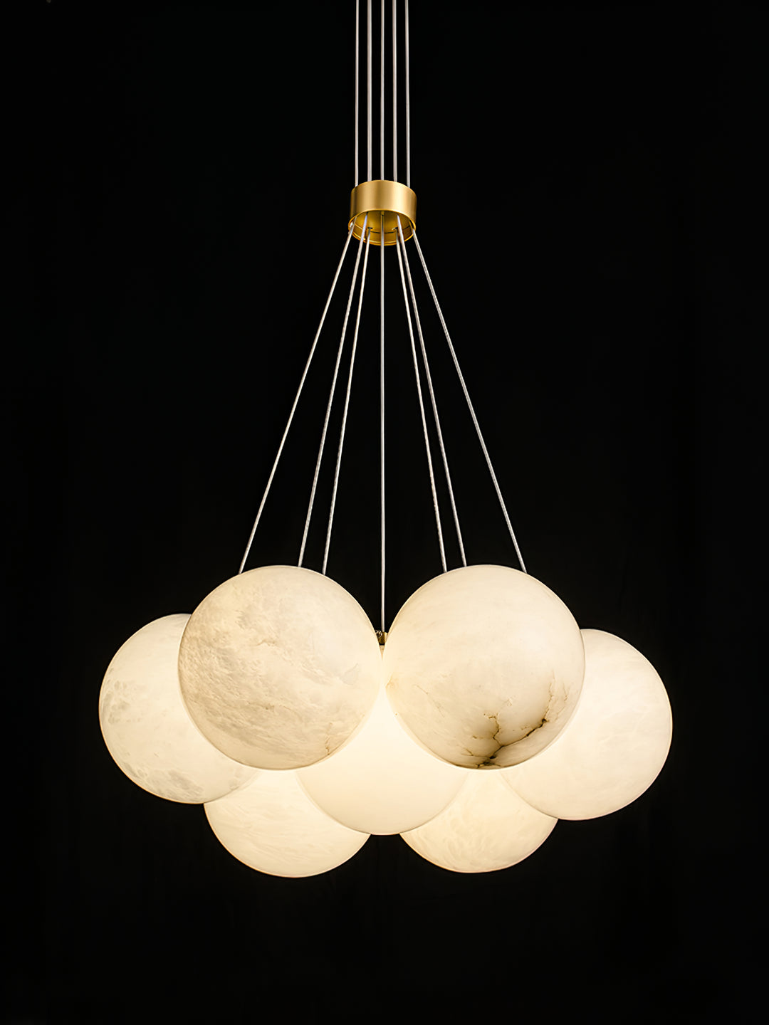 Alabaster Balls Chandelier - Vakkerlight
