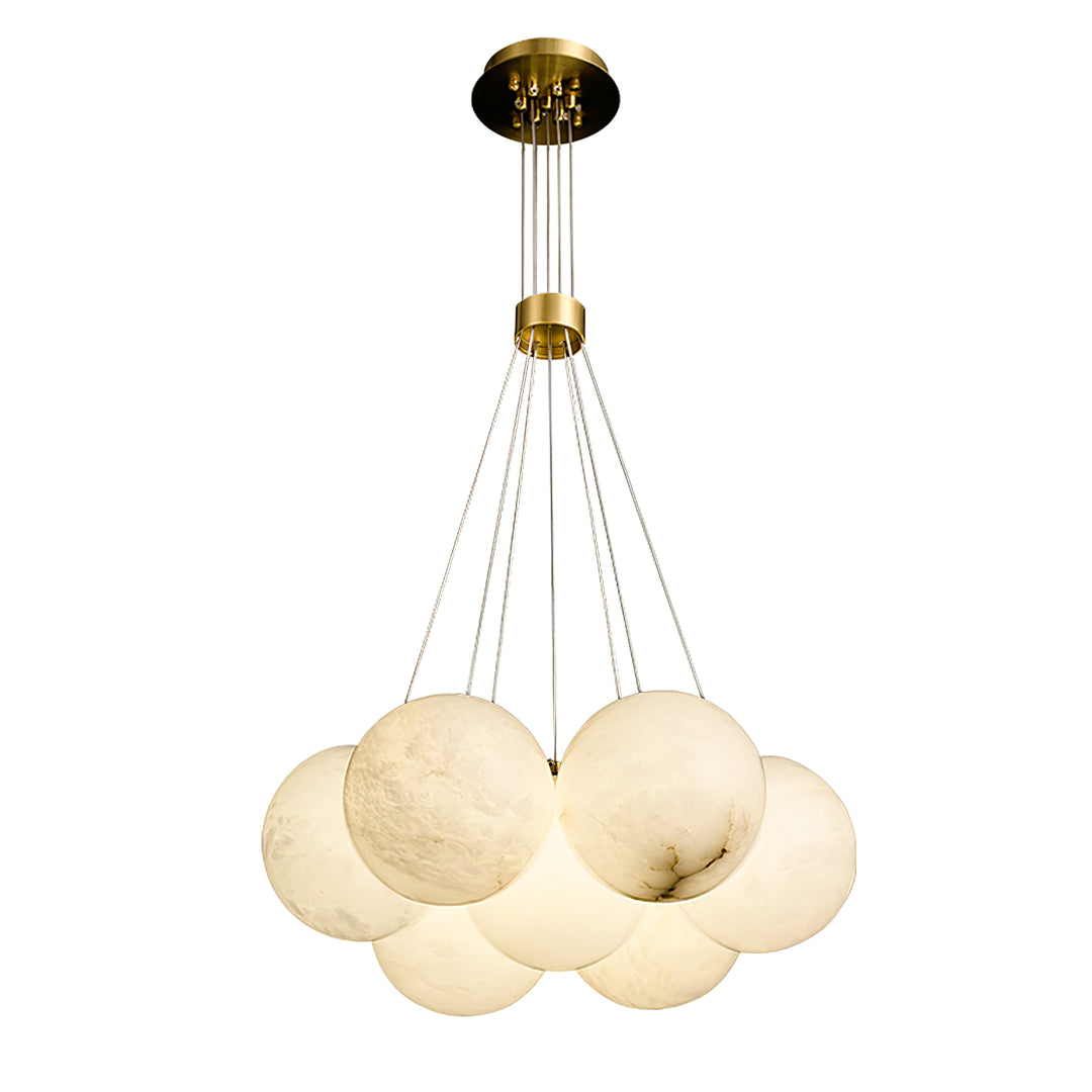 Alabaster Balls Chandelier - Vakkerlight